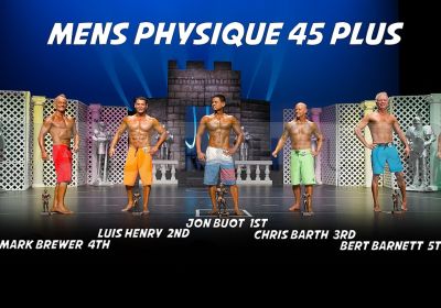 Men's Physique Masters 45+
